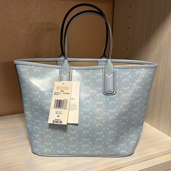 Authentic NWT Michael Kors Jodie blue - Picture 2 of 5